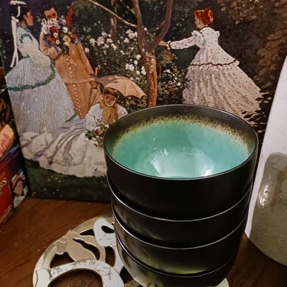 3 Gibson Everyday Stoneware Cereal/Soup/ Salad Bowl🥣Nice Vintage Gift Item. 🎁 - Picture 3 of 11